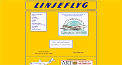 Desktop Screenshot of linjeflyg.info